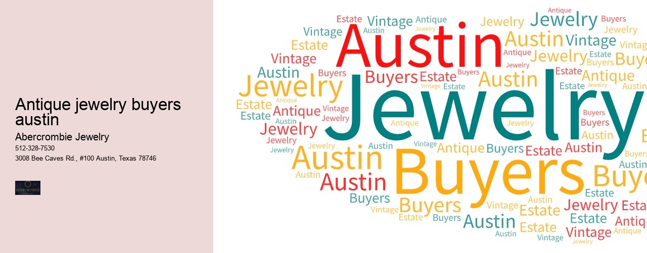 Antique jewelry buyers austin