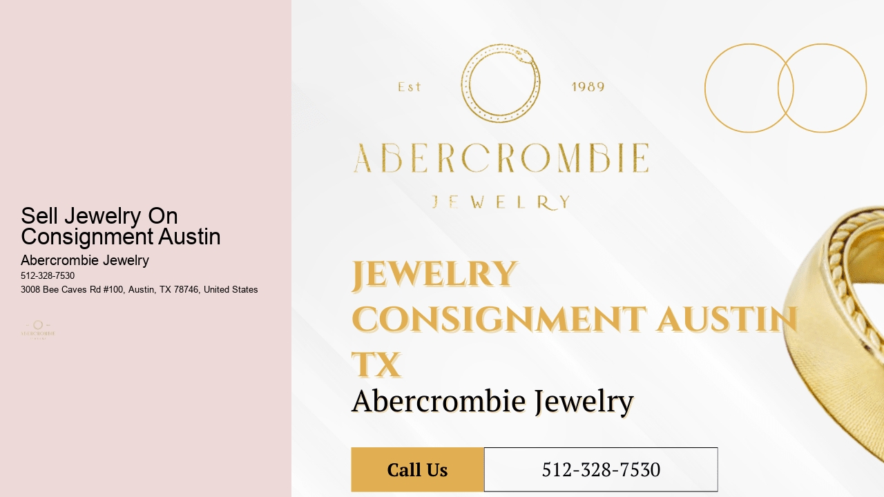 Sell Jewelry On Consignment Austin