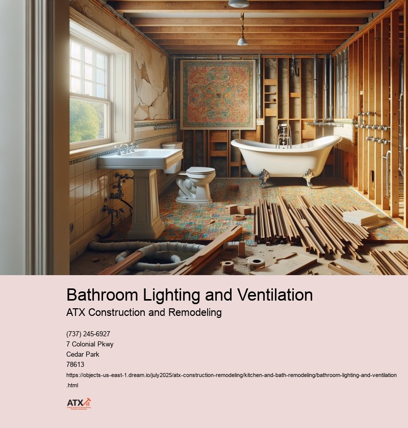 Bathroom Lighting and Ventilation