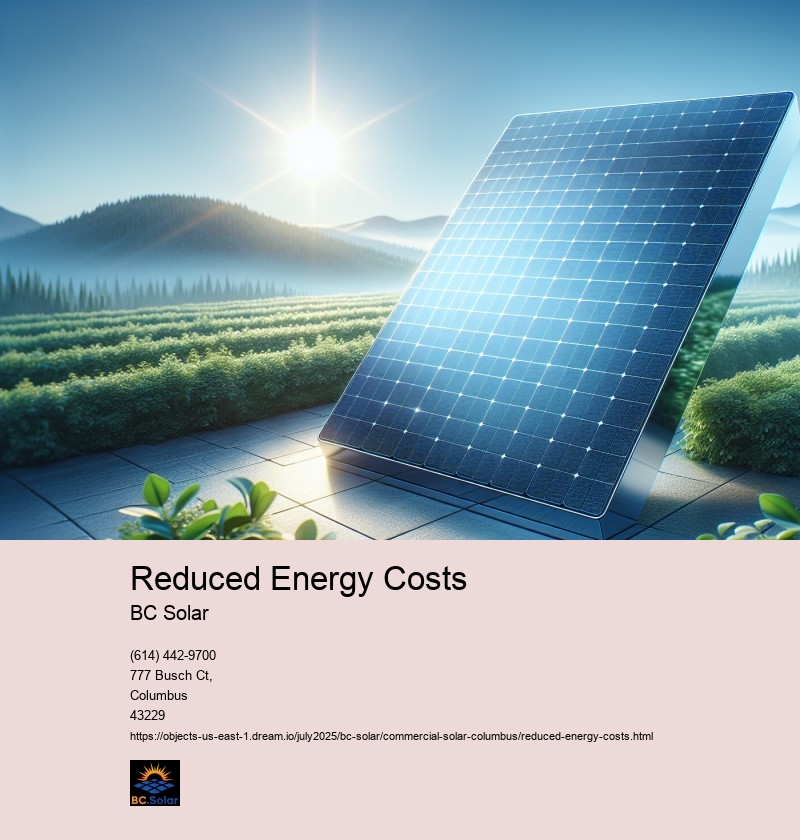 Reduced Energy Costs