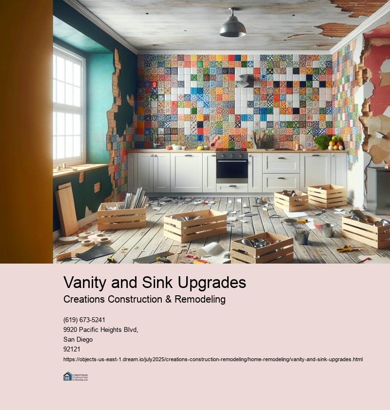 Vanity and Sink Upgrades