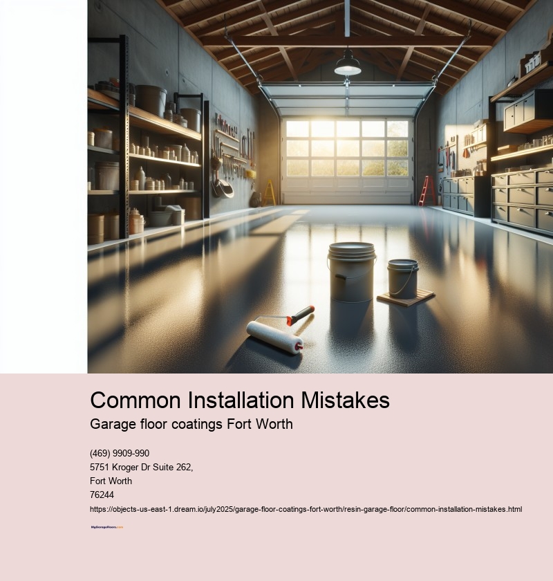 Common Installation Mistakes