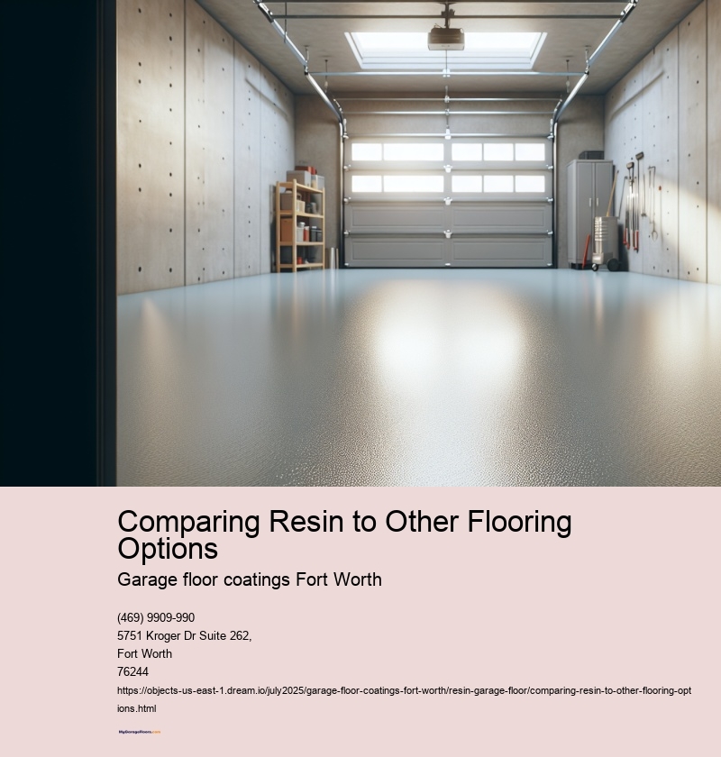 Comparing Resin to Other Flooring Options