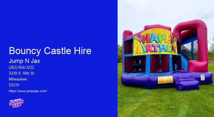 Jump N Jax Bouncy Castle Hire Reviews