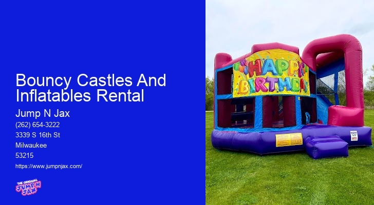 Jump N Jax Bouncy Castle Hire Near Me