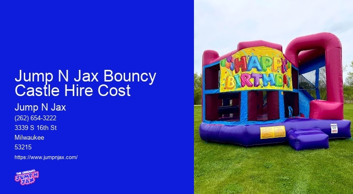 Inflatable Play Equipment Rentals