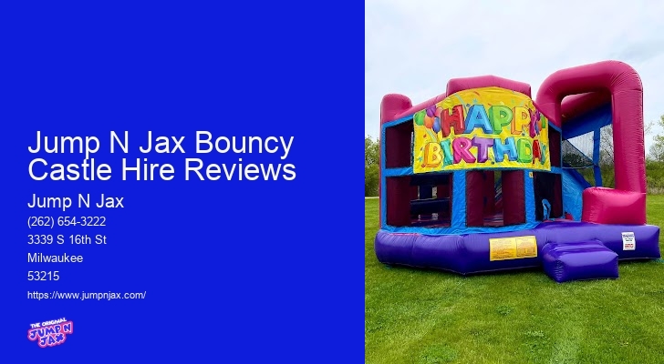 Jump N Jax Party Equipment Rental Service