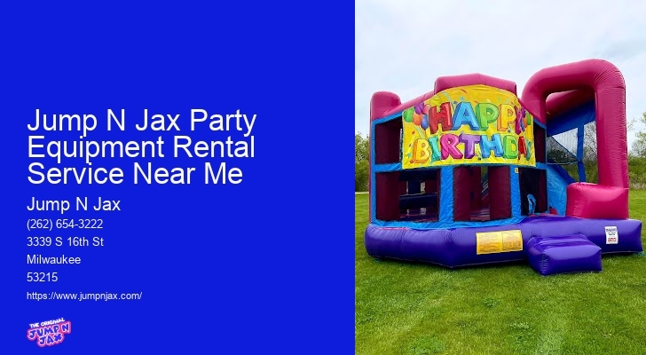 Inflatable Play Equipment Rentals
