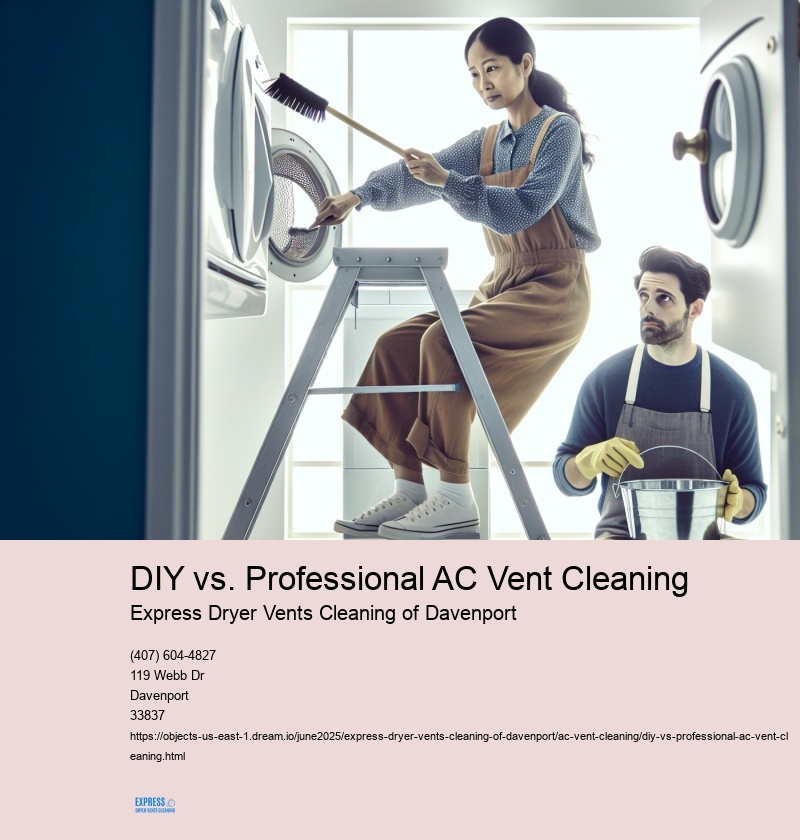 DIY vs. Professional AC Vent Cleaning