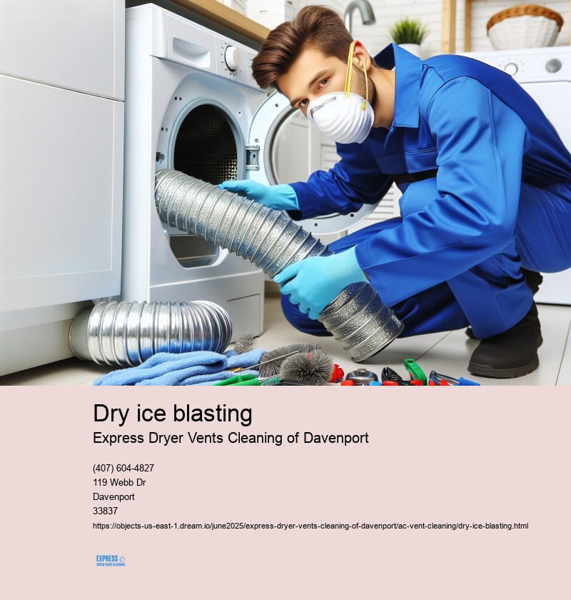 Dry ice blasting