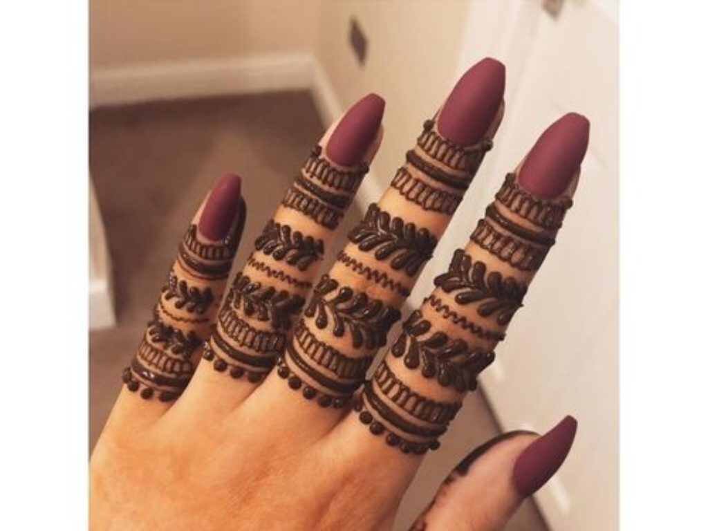 Top 20 Finger Mehndi Designs