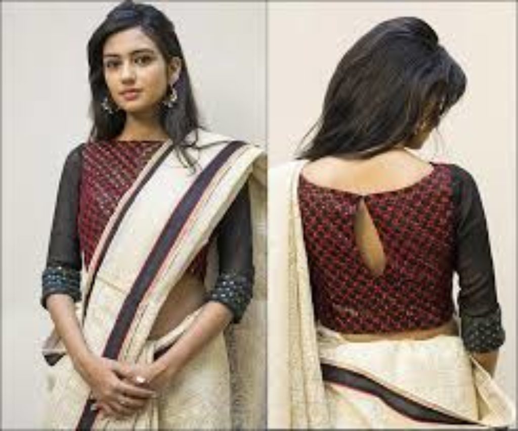 Top 50 Boat Neck Blouse Designs – Kanchipuram Silk Sarees