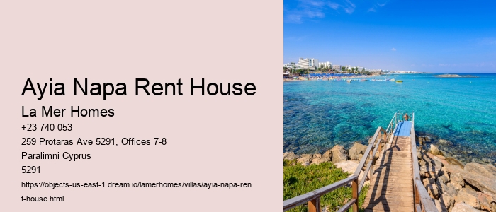 Ayia Napa Rent House