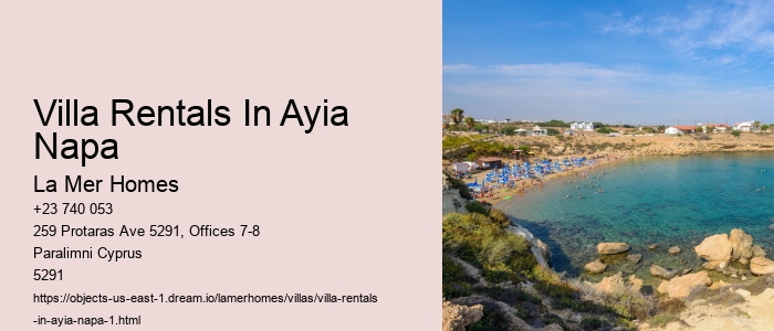 Villa Rentals In Ayia Napa