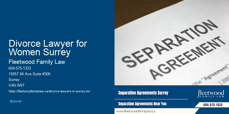 Divorce Lawyer for Women Surrey