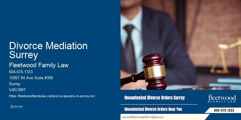 Divorce Mediation Surrey
