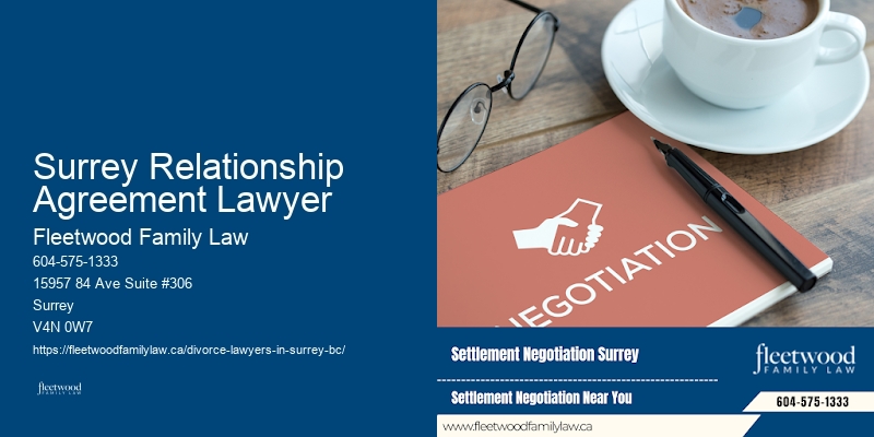 Surrey Relationship Agreement Lawyer