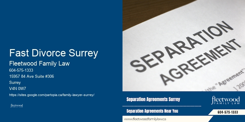 Fast Divorce Surrey