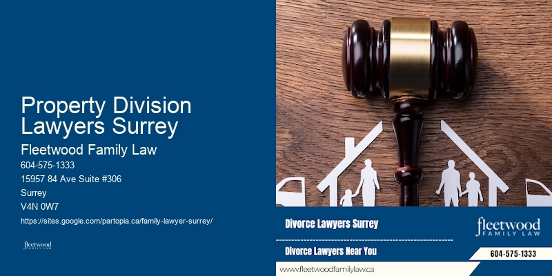 Property Division Lawyers Surrey