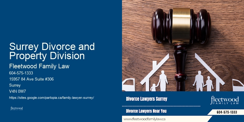 Surrey Divorce and Property Division