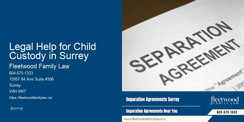 Legal Help for Child Custody in Surrey