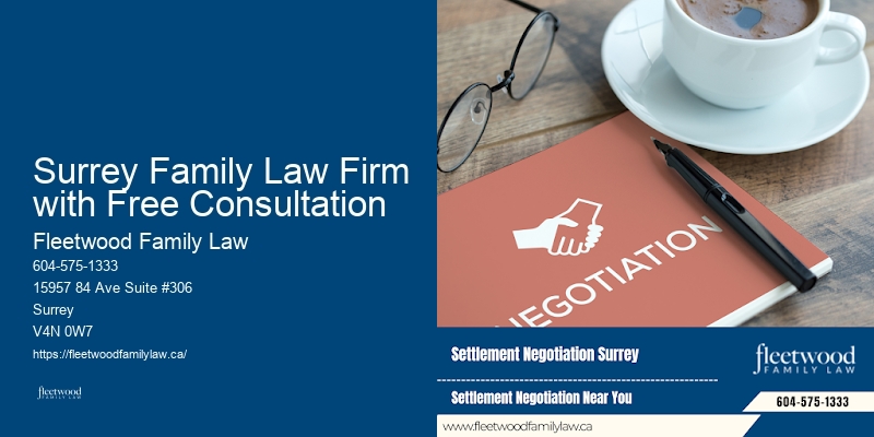 Surrey Family Law Firm with Free Consultation