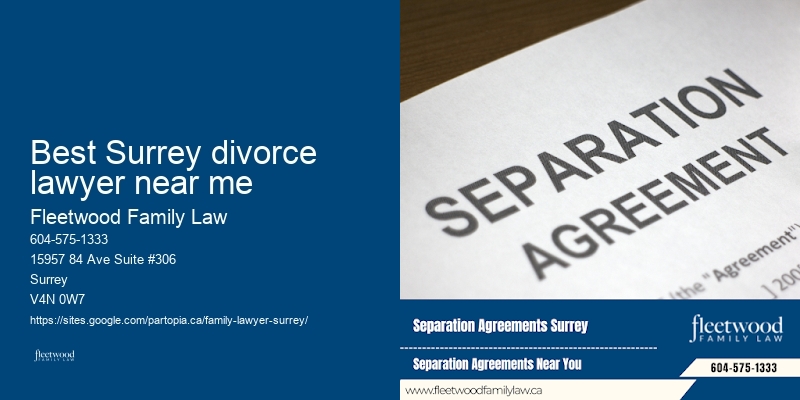 Best Surrey divorce lawyer near me