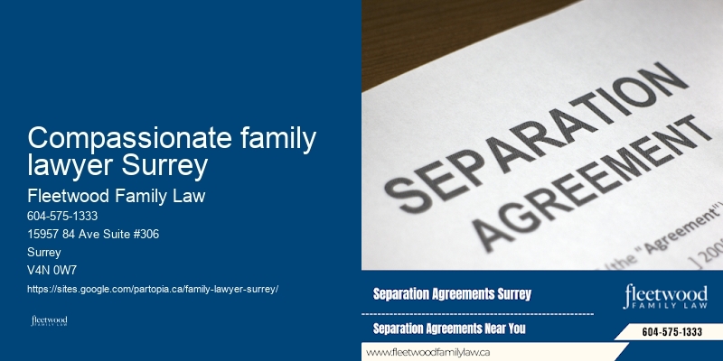 Compassionate family lawyer Surrey