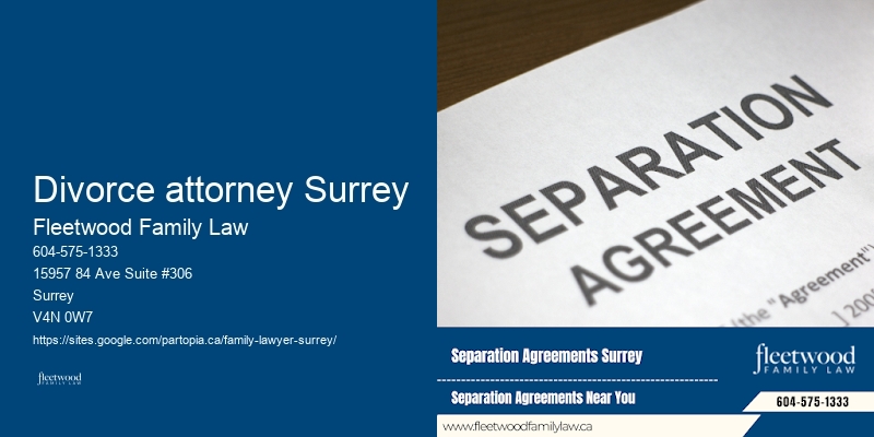 Divorce attorney Surrey