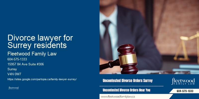 Divorce lawyer for Surrey residents