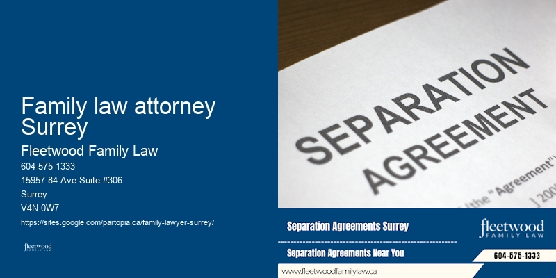 Family law attorney Surrey