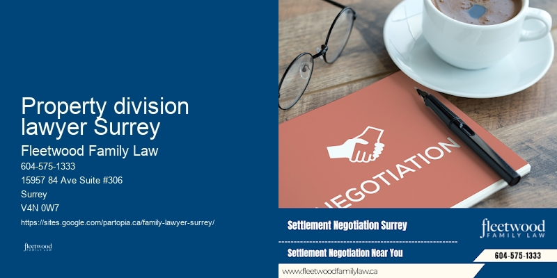 Property division lawyer Surrey