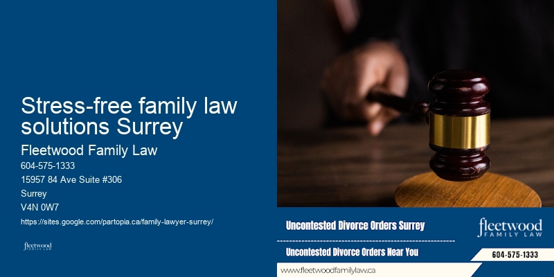 Stress-free family law solutions Surrey