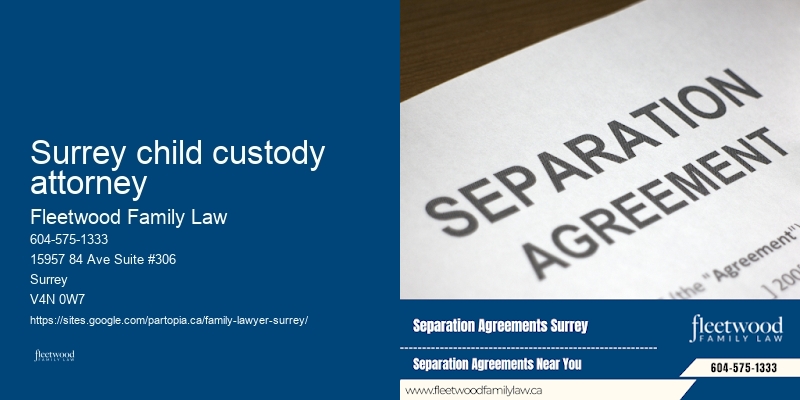 Surrey child custody attorney