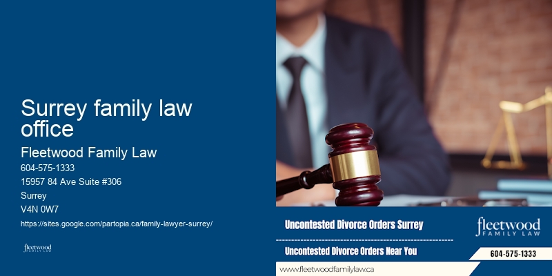 Surrey family law office