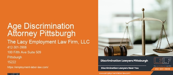 Age Discrimination Attorney Pittsburgh