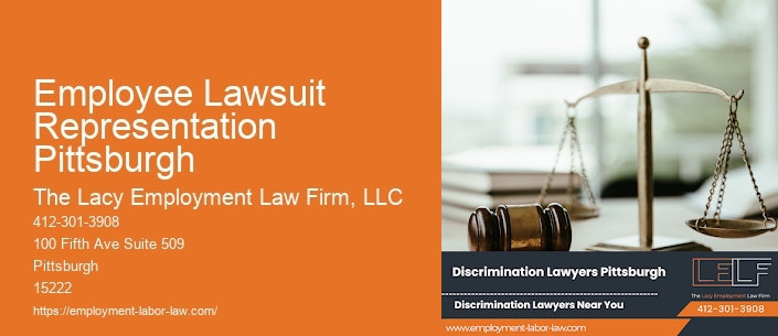 Employee Lawsuit Representation Pittsburgh