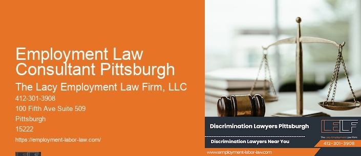 Employment Law Consultant Pittsburgh