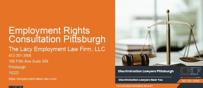 Employment Rights Consultation Pittsburgh