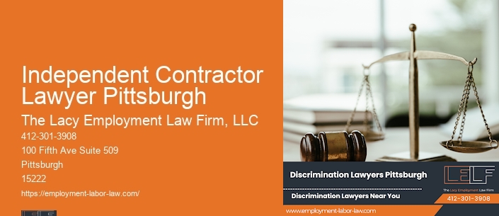 Independent Contractor Lawyer Pittsburgh