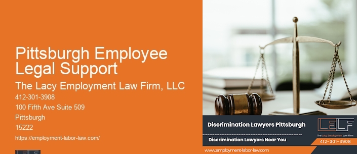 Pittsburgh Employee Legal Support