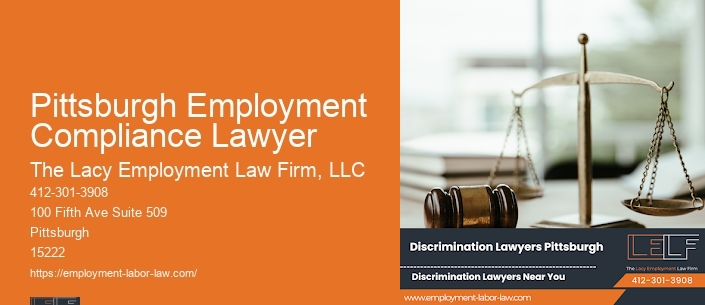 Pittsburgh Employment Compliance Lawyer