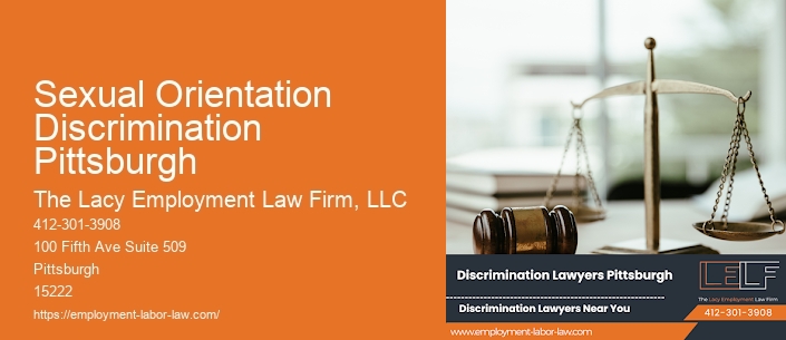 Sexual Orientation Discrimination Pittsburgh
