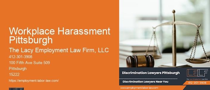 Workplace Harassment Pittsburgh