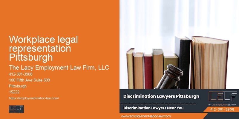 Workplace legal representation Pittsburgh
