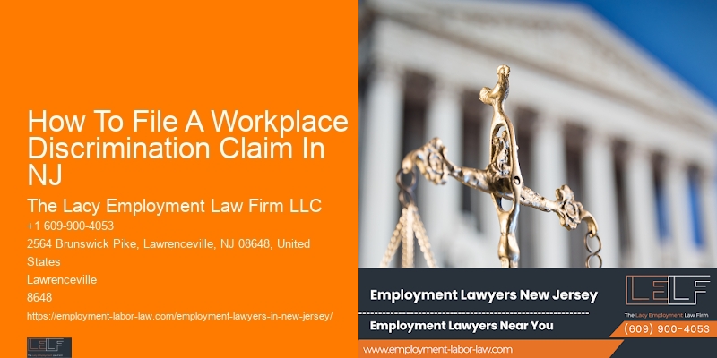 How To File A Workplace Discrimination Claim In NJ