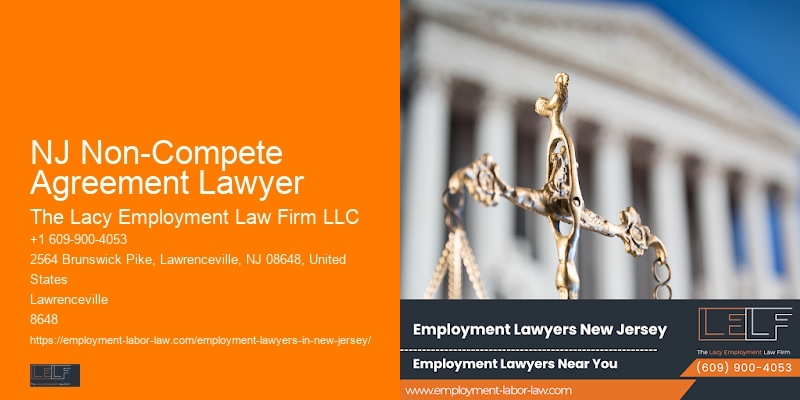 NJ Non-Compete Agreement Lawyer