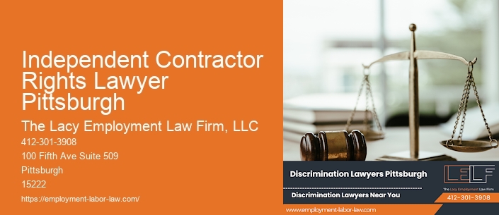 Independent Contractor Rights Lawyer Pittsburgh