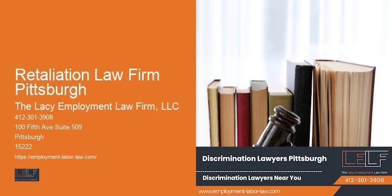 Retaliation Law Firm Pittsburgh