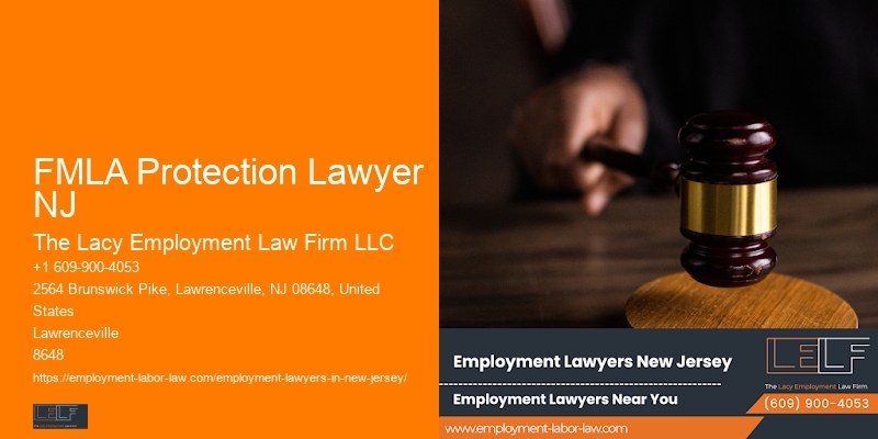 FMLA Protection Lawyer NJ